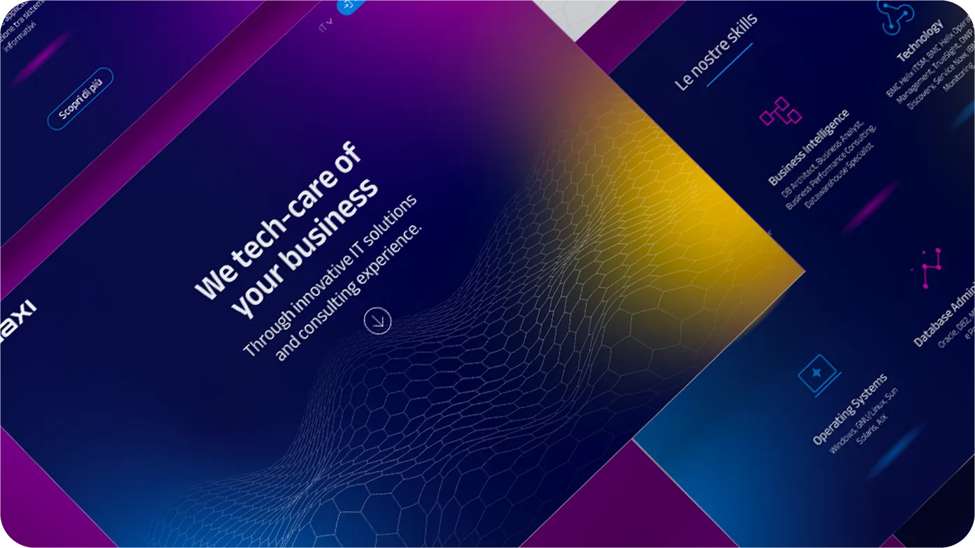 Adaxi – caso studio Ribrain: Adaxi: Un Nuovo Sito Web per l’Innovazione IT