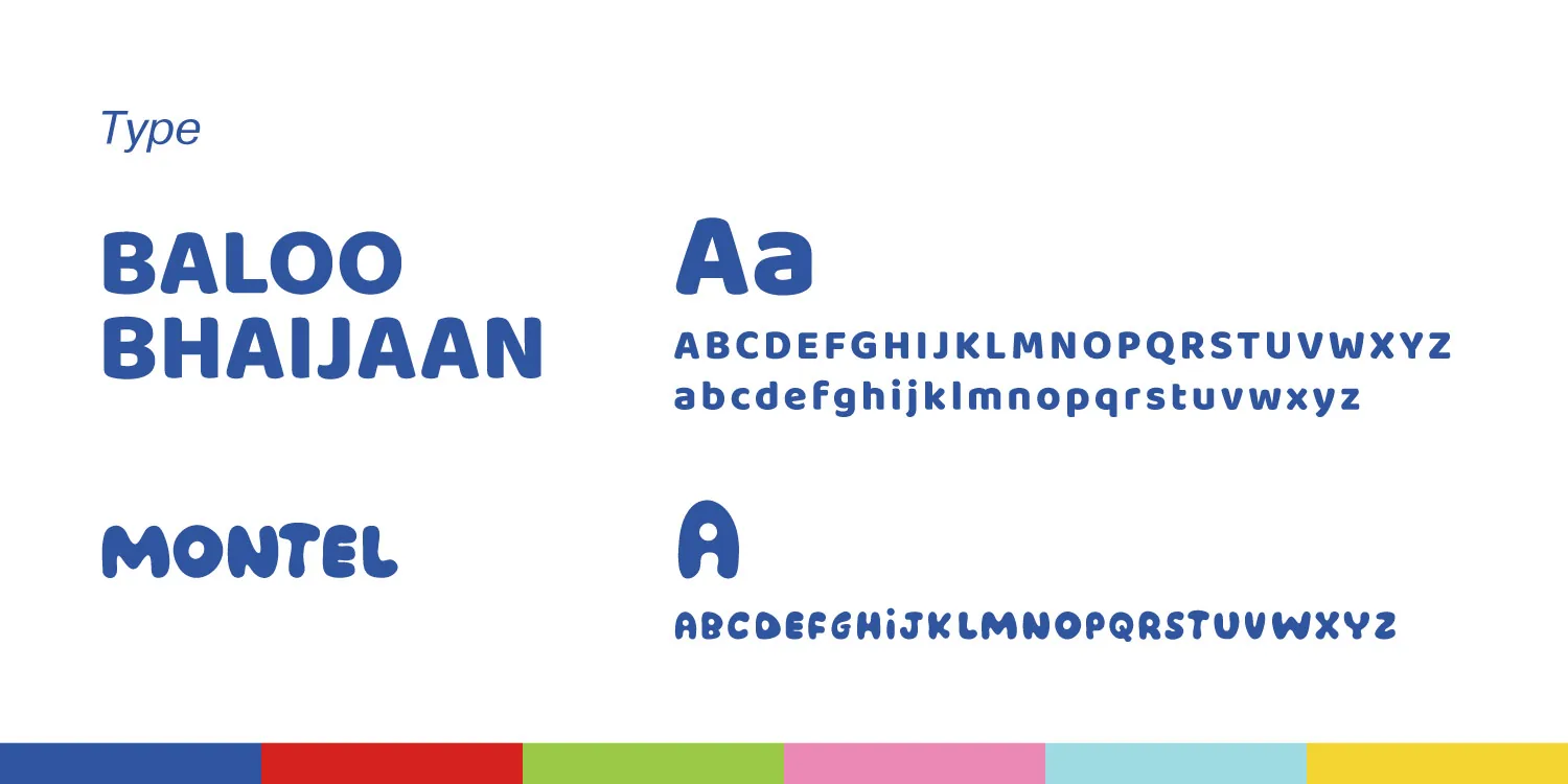 American Uncle – font e palette colori del brand