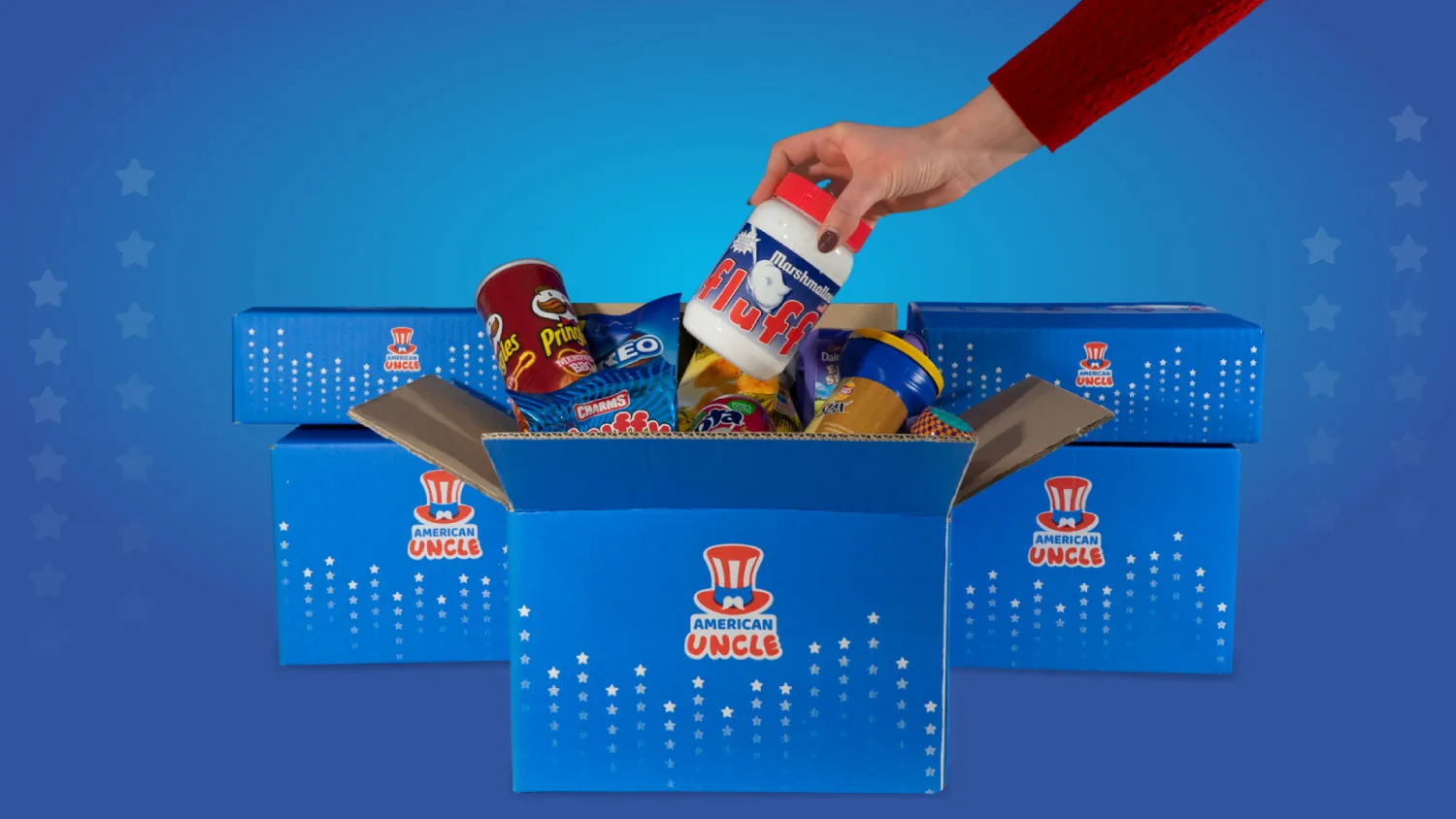 American Uncle – la box blu con stelle