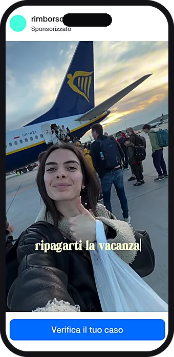 Video di un creator usato come contenuto sponsorizzato